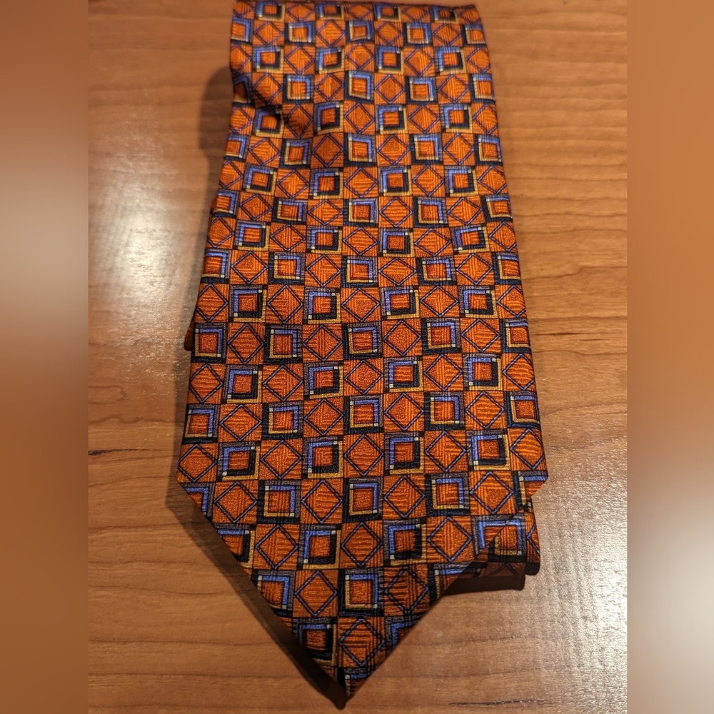 J. Z Richards stunning geometric orange and blue time!